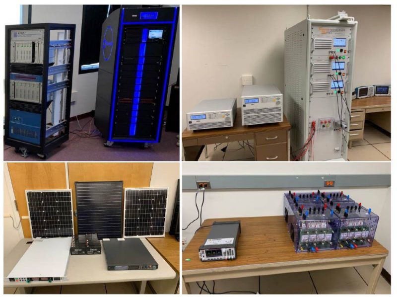 Amplifier and electronic loads Microgrid